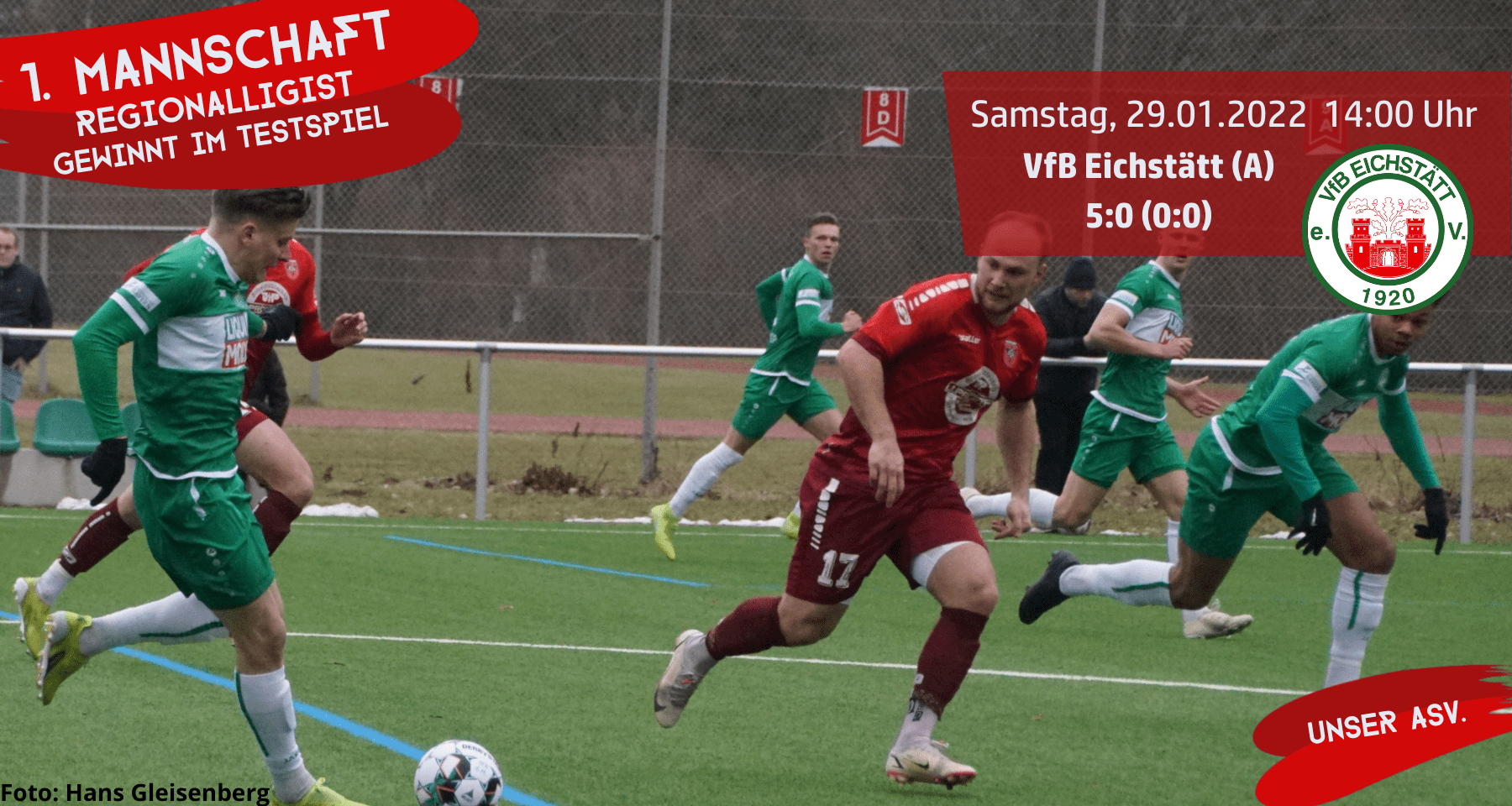 1 Mannschaft Regionalligist Gewinnt Im Testspiel Asv 1860 Neumarkt