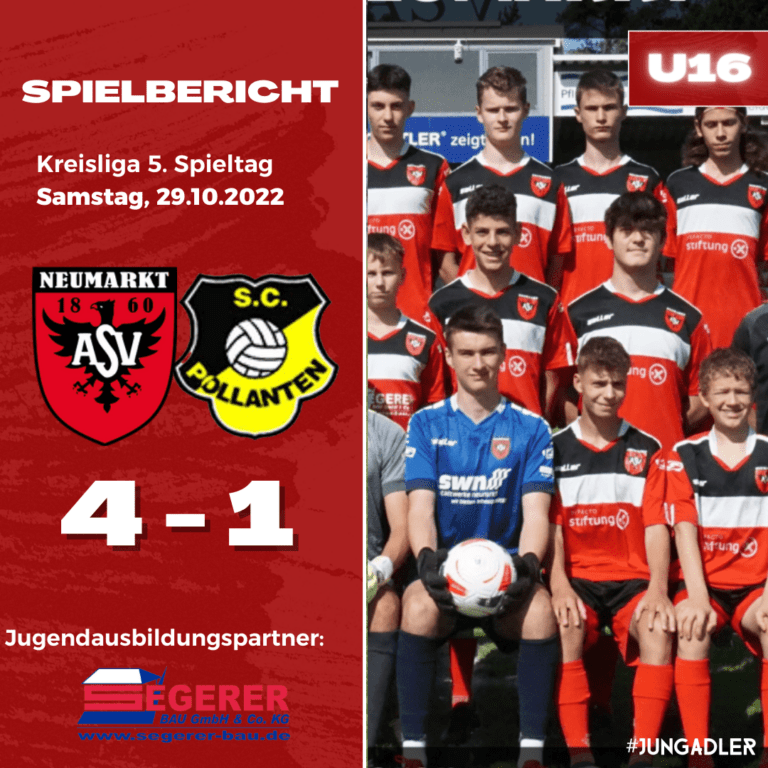 U16 Herbstmeister Asv 1860 Neumarkt